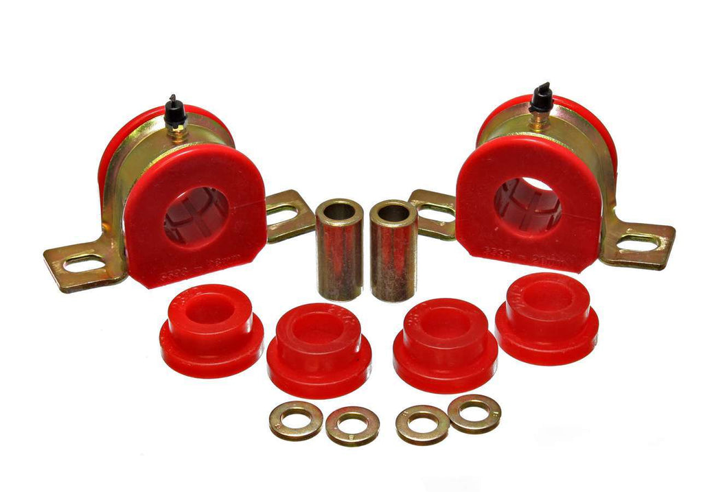 ENERGY SUSPENSION 3-5215R Rear Sway Bar Bushing Set 28MM Red