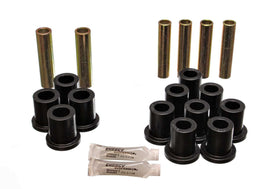 ENERGY SUSPENSION 4-2103G Ford Complete Spring & Shackle Set Black