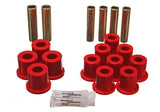 ENERGY SUSPENSION 4-2114R Ford Complete Spring & Shackle Set Red
