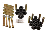 ENERGY SUSPENSION 4-2135G 64-73 Mustang Complete Spring & Shackle Set Bla