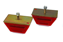 ENERGY SUSPENSION 9-9109R Bump Stop 2-1/2 x 4-1/2 x 2-1/2 Low Profile Pair