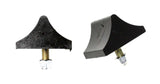 ENERGY SUSPENSION 9-9119G Bump Stop 1-3/8 x 2-3/8 x 2 Rect Pointed Pair