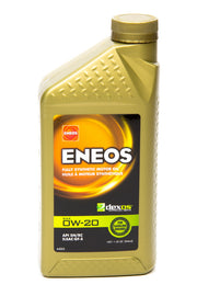 ENEOS 3701-300 Full Syn Oil Dexos 1 0w20 1 Qt