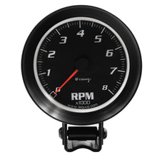 Load image into Gallery viewer, EQUUS E6068 3-3/8 Dia Tachometer 8000 RPM Black Dial