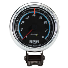 Load image into Gallery viewer, EQUUS E6078 3-3/8 Dia Tachometer 8000 RPM Black Dial