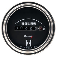 Load image into Gallery viewer, EQUUS E7210 2.0 Dia Hourmeter Gauge Chrome
