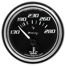 Load image into Gallery viewer, EQUUS E7232 2.0 Dia Water Temp Gauge Chrome  130-280