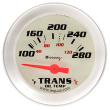 Load image into Gallery viewer, EQUUS E8241 2.0 Dia Trans Temp Gauge Silver  100-280