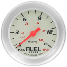 Load image into Gallery viewer, EQUUS E8434 2-5/8 Dia Fuel Pressure Gauge 0-15 Psi