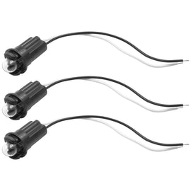 EQUUS E9904 Light Bulb & Socket Assembly 3pk Push-In