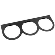 Load image into Gallery viewer, EQUUS E9943 Gauge Mount Panel 2-5/8 Black Triple