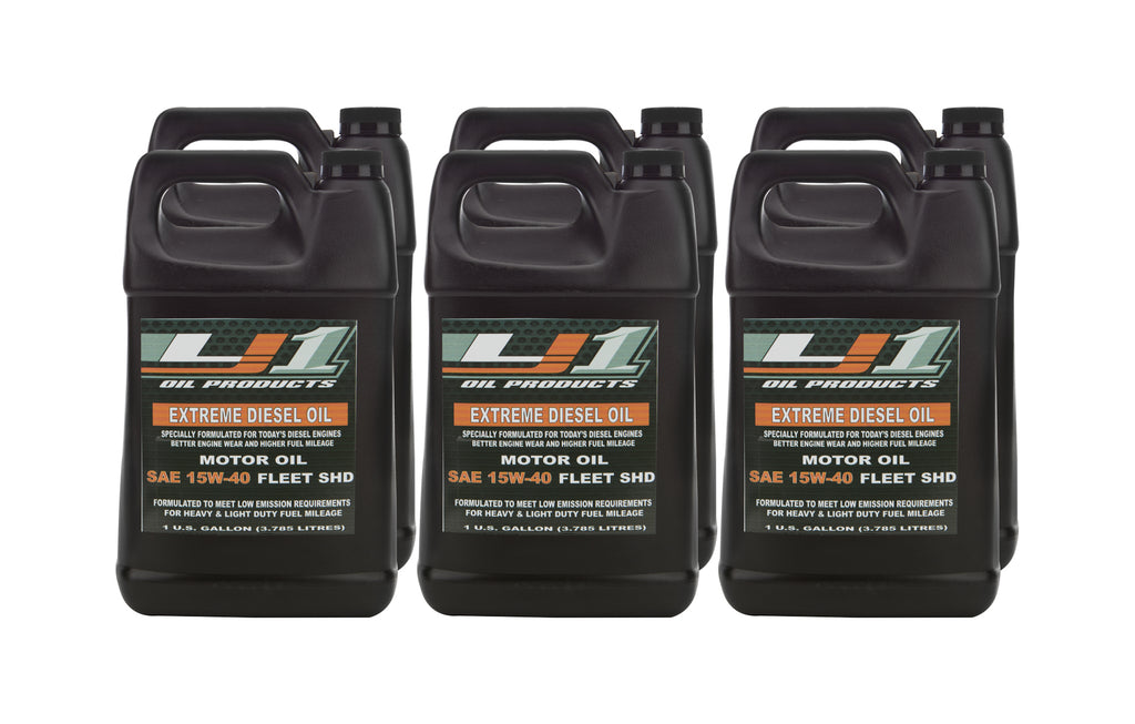EXTREME RACING OIL XD15W-40C 15W40 CK4 Heavy Duty 6 x 1 Gallon
