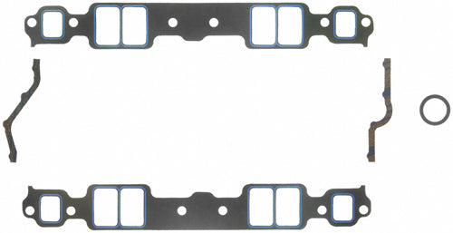 FEL-PRO 1205 SBC Intake Gasket Set 1.28in x  2.09in .060in