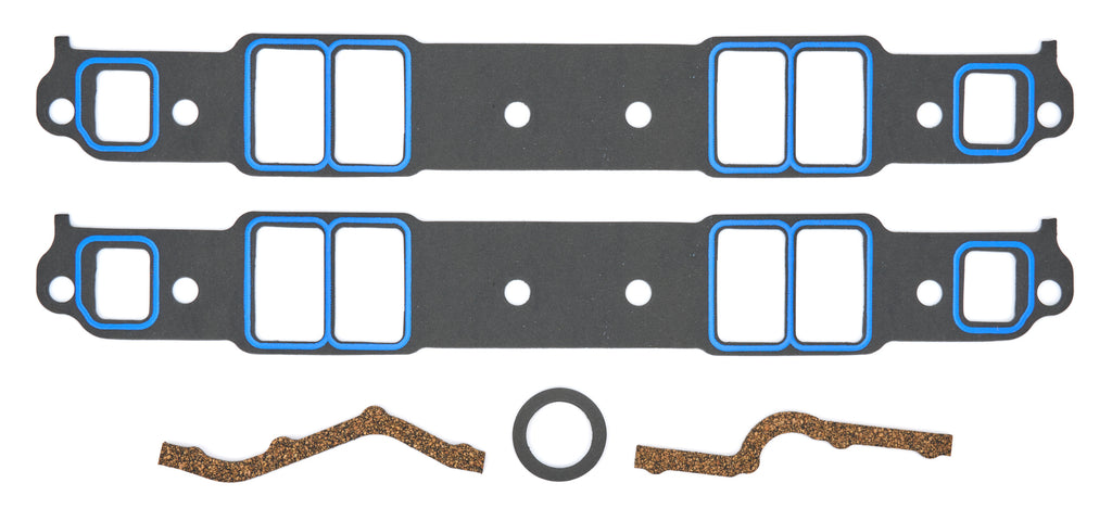 FEL-PRO 1206 SBC Intake Gasket Set 1.31in x  2.21in .060in