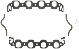FEL-PRO 1235-5 FEL-PRO BBF Intake Gasket 1235-5 for Big Block Ford with 0.12 inch Thickness and Oval Port Design