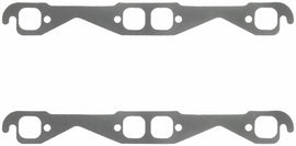 FEL-PRO 1444 SB Chevy Exhaust Gaskets Square Port Stock Size