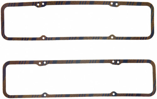 FEL-PRO 1603 SBC Valve Cover Gaskets 1pr 7/32in Cork Rubber