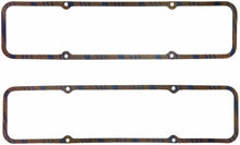 Load image into Gallery viewer, FEL-PRO 1604 SBC Steel Core VC Gasket 1pr 5/16in Cork Rubber