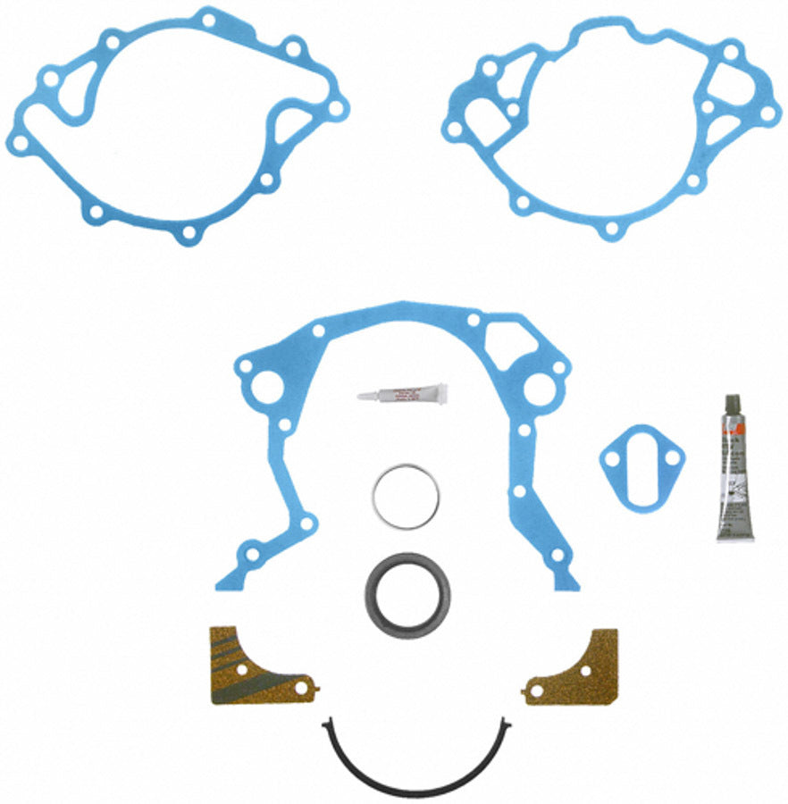 FEL-PRO TCS45168 Timing Cover Gasket Set w/Sleeve SBF 221-351W