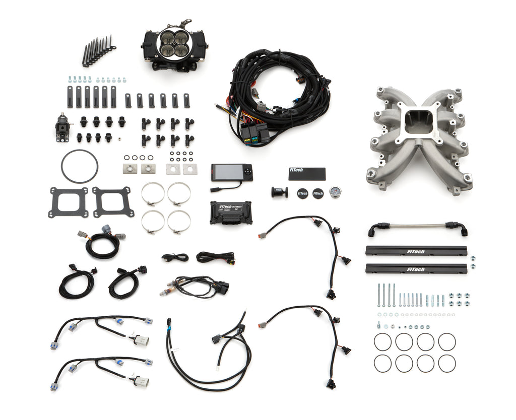 FiTECH FUEL INJECTION 37002 Retro LS Port 750 HP EFI System w/LS3 Intake
