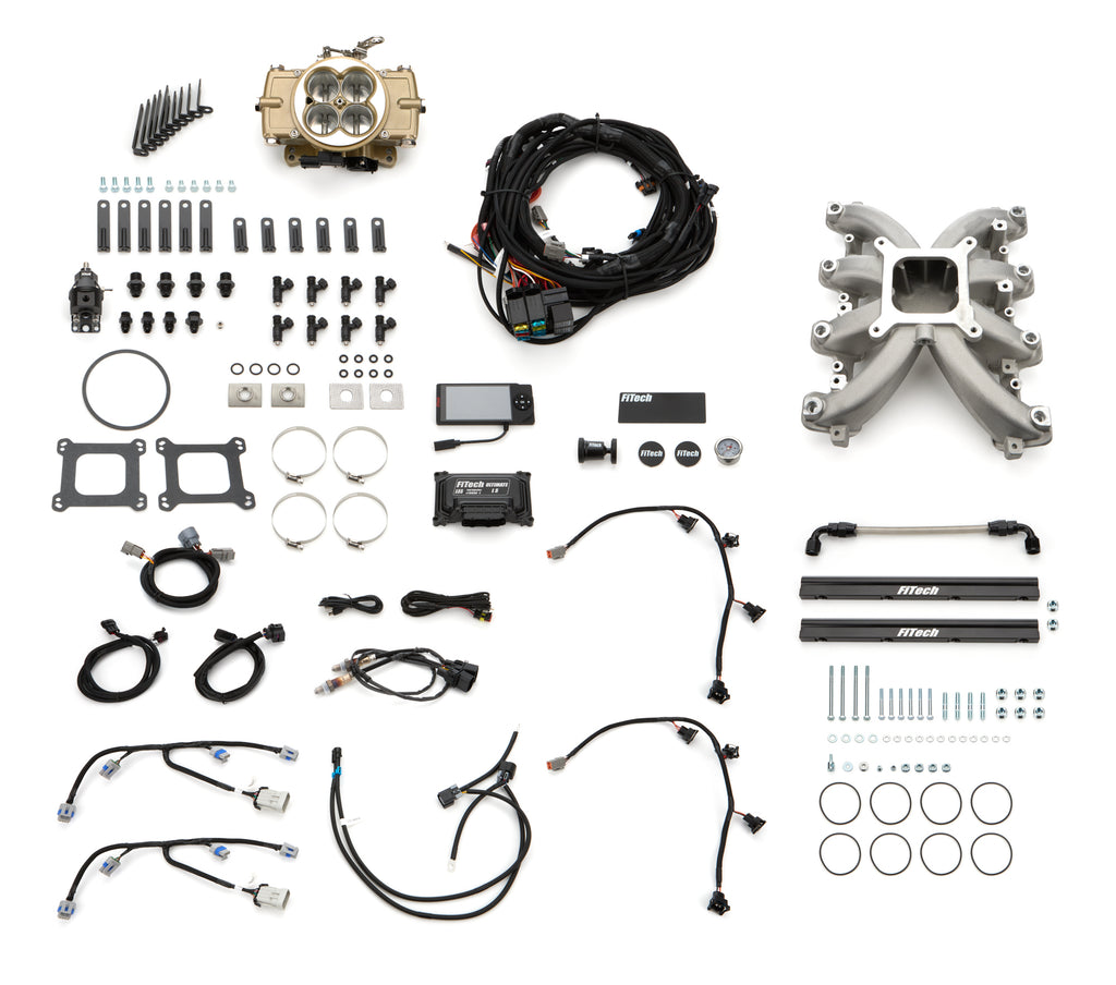 FiTECH FUEL INJECTION 37003 Retro LS Port 750 HP EFI System w/LS3 Intake