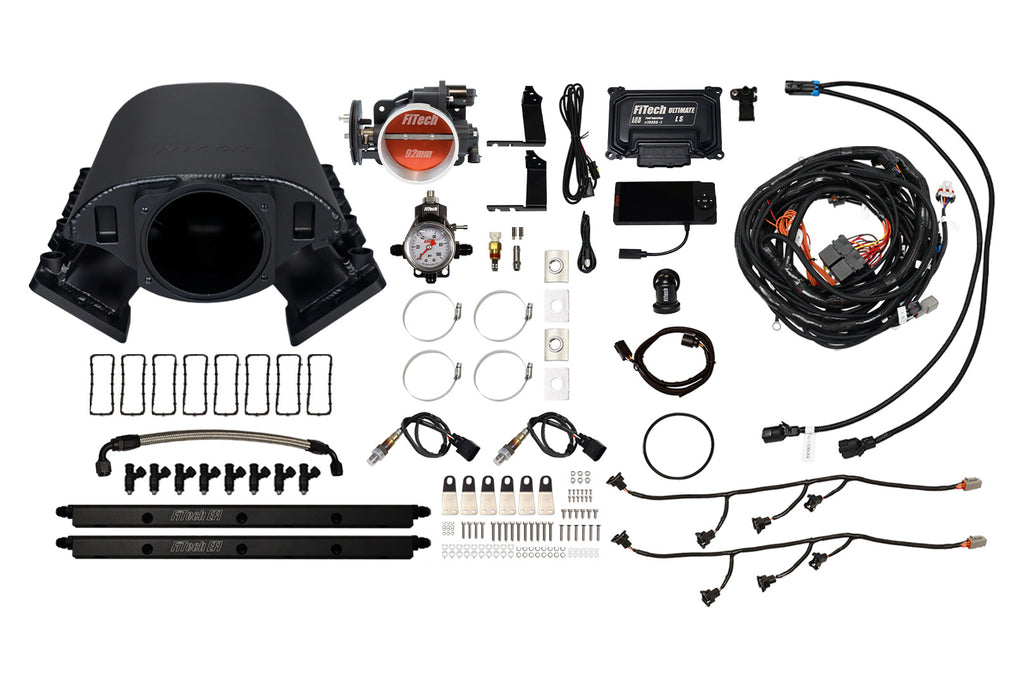 FiTECH FUEL INJECTION 70088 Ultimate Rebel LS 500HP EFI System wo/Trans Cont