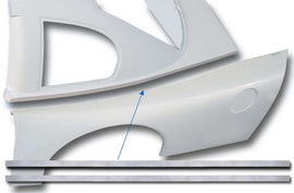 FIVESTAR 000-27B Backup Plate Kit Roof to Quarter Panel