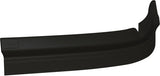 FIVESTAR 006-400-BL FIVESTAR MD3 Lower Air Valance for Dirt Nose - Black, Driver Side