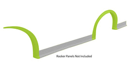 FIVESTAR 007-261-FYL MD3 Wheel Flares Dirt Flresnt Yellow Left