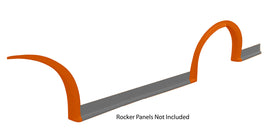 FIVESTAR 007-261-ORL MD3 Wheel Flares Dirt Orange Left