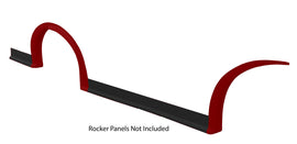 FIVESTAR 007-261-RR MD3 Wheel Flares Dirt Red Right