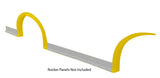 FIVESTAR 007-261-YR MD3 Wheel Flares Dirt Yellow Right
