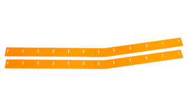 FIVESTAR 021-400-FO 88 MD3 Monte Carlo Wear Strips Flourescent Org