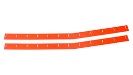 FIVESTAR 021-400-FR 88 MD3 Monte Carlo Wear Strips Flourescent Red