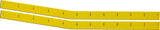 FIVESTAR 021-400-Y 88 MD3 Monte Carlo Wear Strips 1pr Yellow