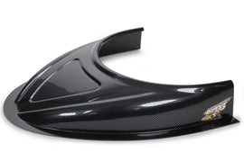 FIVESTAR 040-4115-CF MD3 Hood Scoop 3in Tall Flat Carbon Fiber Look