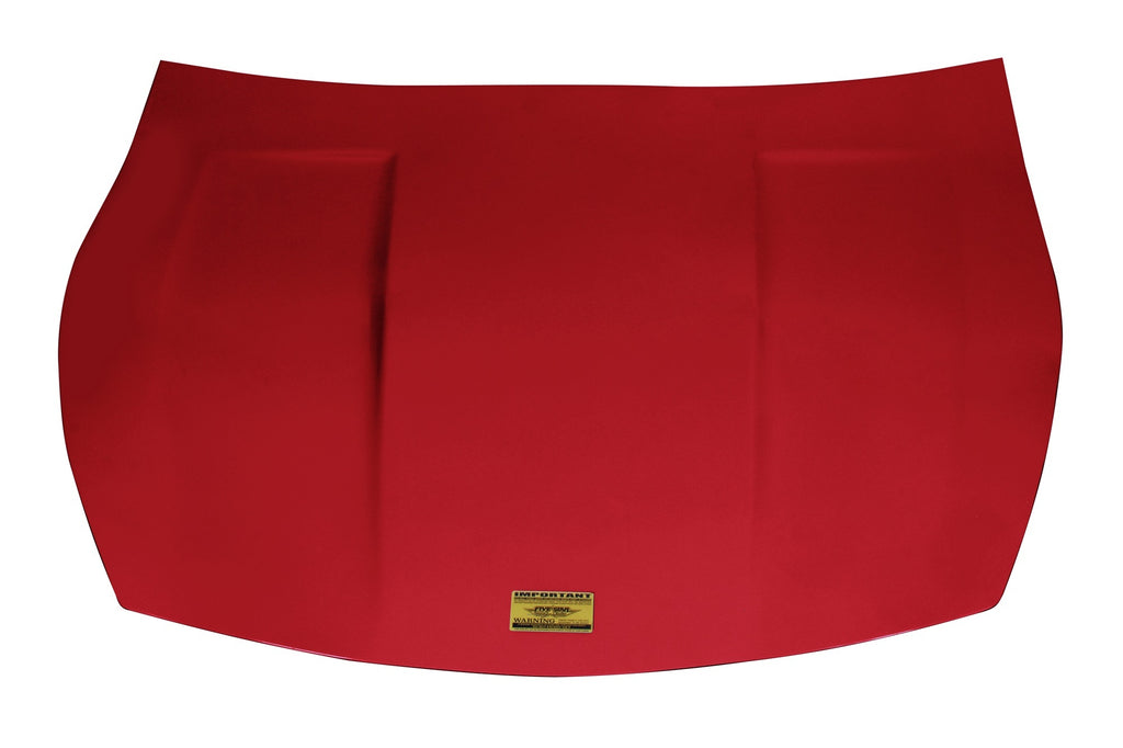 FIVESTAR 11002-33011-R 2019 LM Hood Hand Laid Fiberglass Red