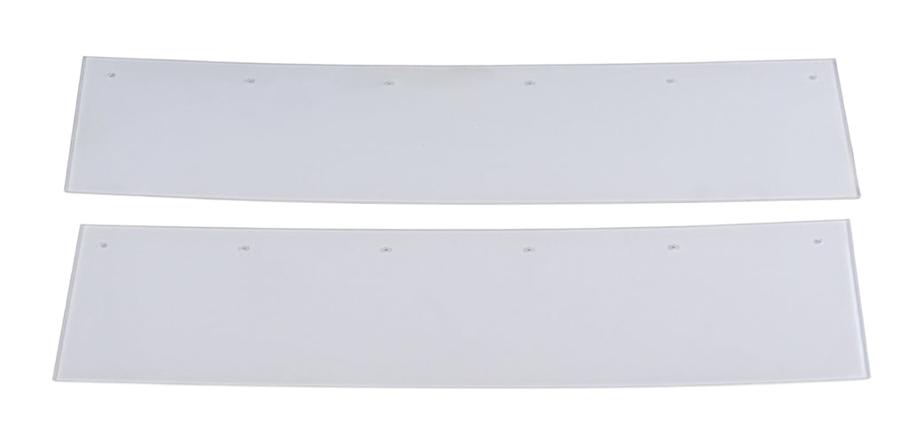 FIVESTAR 11002-47389-2 FIVESTAR 11002-47389-2 Polycarbonate Spoiler Blades for 2019 LM - 64.5 x 6.5 inches, 90 Degrees, 2-Piece Pair