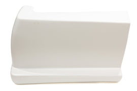 FIVESTAR 21001-45051-WL FIVESTAR Rear Driver Side Bumper Cover for Short Track Truck - White - Part #21001-45051-WL