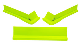 FIVESTAR 3022-417-FG Modified Aero Valance 3pc. Fluorescent Green