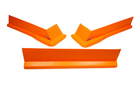 FIVESTAR 3022-417-FO Modified Aero Valance 3pc. Fluorescent Orange