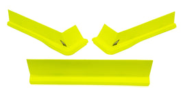 FIVESTAR 3022-417-FY Modified Aero Valance 3pc. Fluorescent Yellow