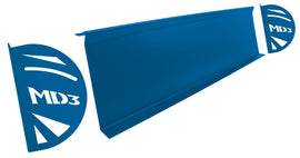 FIVESTAR 32000-47851-CB FIVESTAR MD3 Blue Aluminum End Plates Pair for Late Model Vehicles