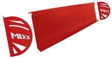 Load image into Gallery viewer, FIVESTAR 32000-47851-R FIVESTAR MD3 Left and Right Aluminum Spoiler End Plates with Red Powder Coat