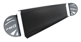FIVESTAR 32000-72820-B FIVESTAR MD3 Passenger Side Spoiler Kit with End Plates - Black Plastic