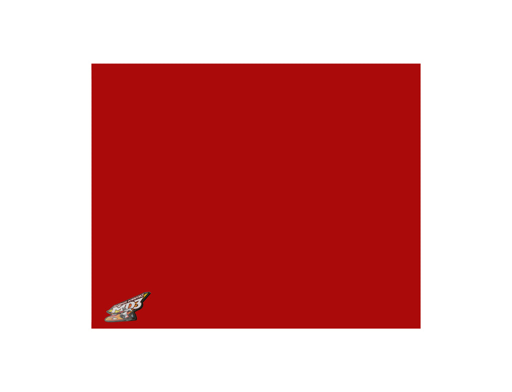 FIVESTAR 34000-35851-R Nose Filler Panel MD3 Modified Red