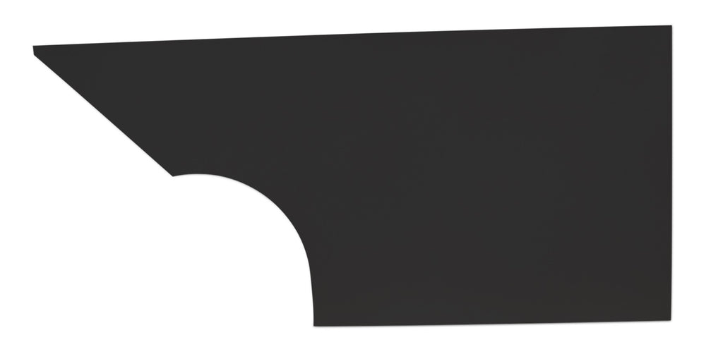 FIVESTAR 34001-27351-BL Qtr Panel High Impact Plastic Black Left
