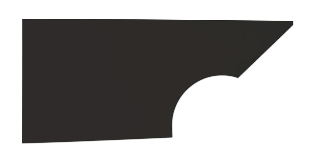 FIVESTAR 34001-27351-BR Qtr Panel High Impact Plastic Black Right
