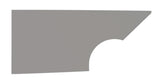 FIVESTAR 34001-27351-GR Qtr Panel High Impact Plastic Gray Right