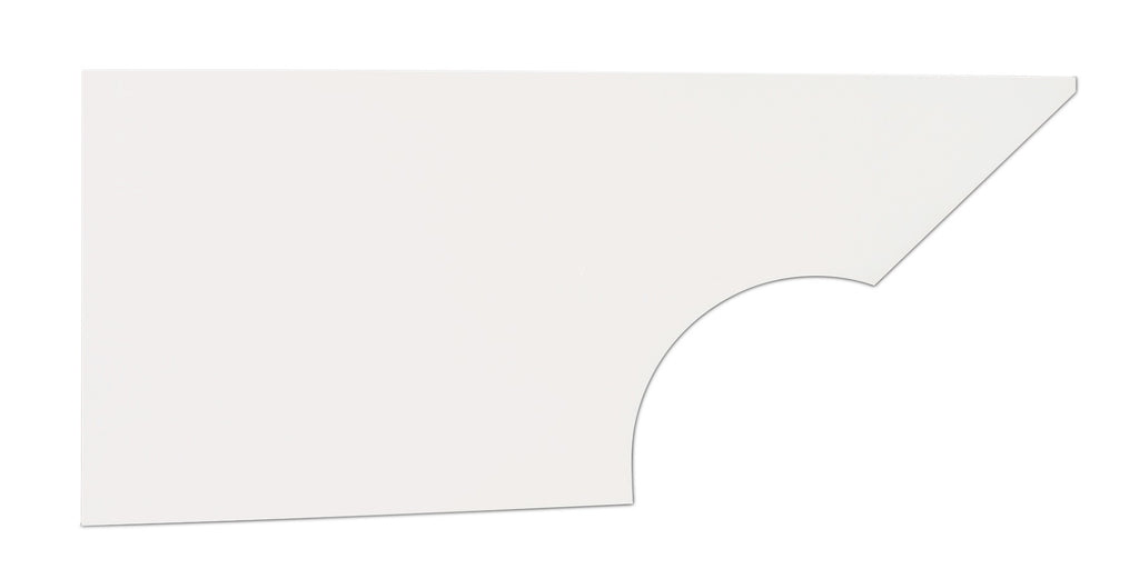 FIVESTAR 34001-27351-WR Qtr Panel High Impact Plastic White Right